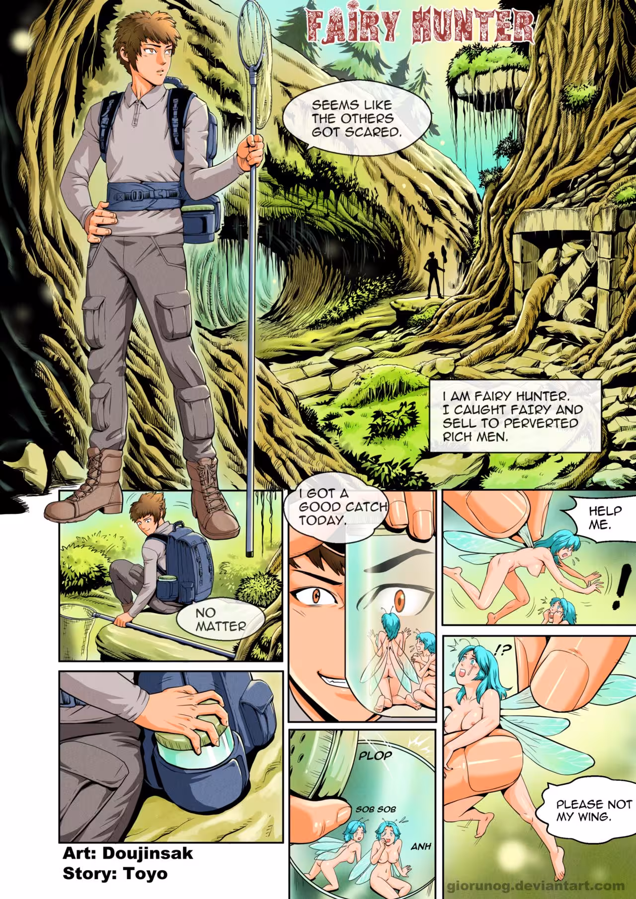 Fairys Desire for the Hunter in Bewitched