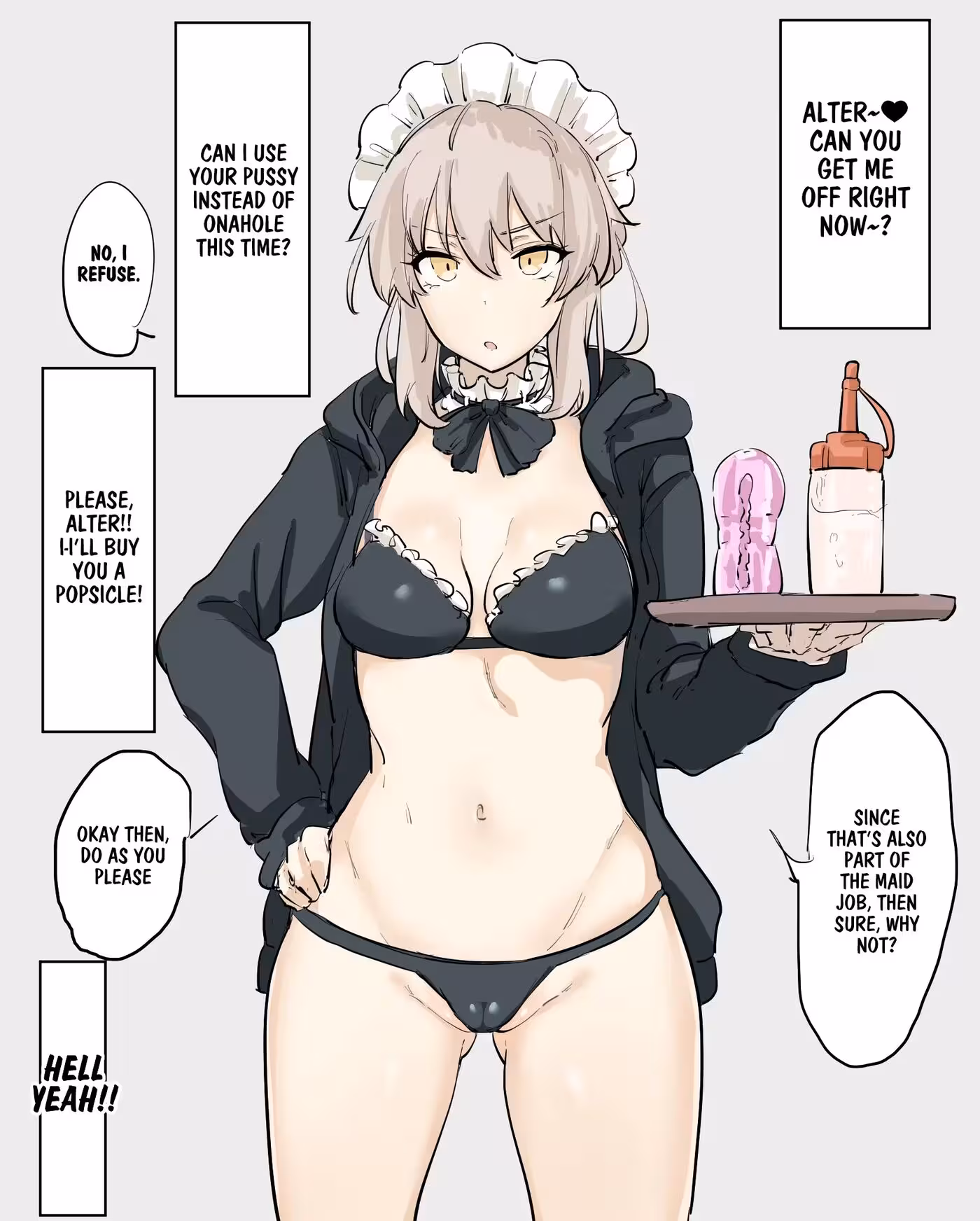 The Silent Pact of Saber Alter: A Forbidden Dance